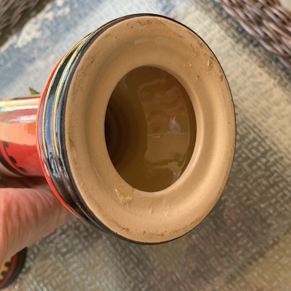 HandPainted ceramic candle stick holders - Picture 6 of 6